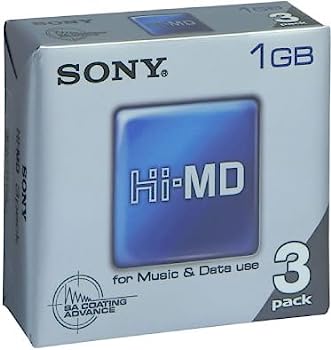【中古】「ほぼ新品」ソニー Hi-MD媒体 1GB3枚風呂敷き包み 3HMD1GA