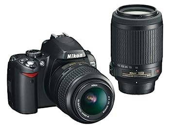 【中古】Nikon デジタル一眼一眼レフ写真機 D60 ダブルズームキット D60WZ