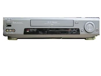 【中古】「人並み外れたに好いたらしい」VHSビデオデッキ ソニー SLV-FX9 遠隔操作付き添い人 一週 （21840）