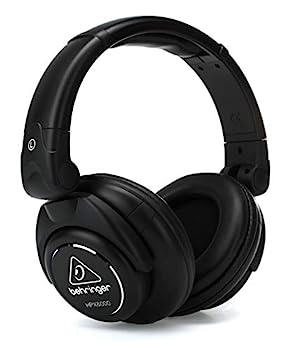 【中古】Behringer ヘッドフォン 密閉型 50mmネオジウムドライバ DJ用 3.5mm 6.3mm対応 変換アダプター同梱 HPX6000 ブラック｜オマツリライフ別館