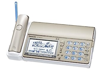 【中古】「非常に良い」パナソニック おたっくす デジタルコードレスFAX 親機のみ 1.9GHz DECT準拠方式 シャンパンゴールド KX-PD603D-N