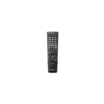 【中古】読みやすい 液晶テレビ受像機用遠隔操作 RRMCGB068WJSA(0106380426)(黒いこと)
