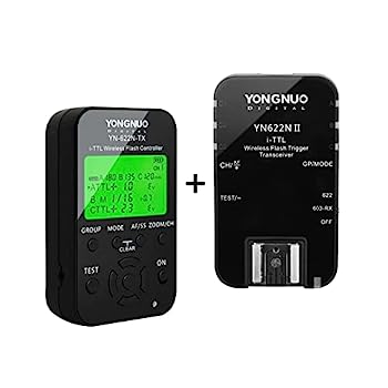 【中古】「未当て嵌める品」YONGNUO YN-622N-KIT Wireless i-TTL Flash Trigger Kit with LED Screen for Nikon ワイヤレスフラッシュトリガー ニコンYN-622NとYN-622N-TX