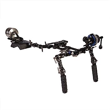 【中古】「未当て嵌める品」TILTA TT-03-TL HDSLR フォローフォーカスシステム オフセットショルダーリグ 2kgカウンターウェイト付き添い人