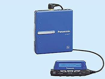 【中古】Panasonic パナソニック SJ-MJ77-A ブルー ポータブルMDプレーヤー （MD再生専用機/MDウォークマン）