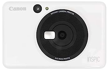 【中古】Canon インスタントカメラプリンター iNSPiC CV-123-WH 白いこと