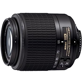 【中古】「ほぼ新品」Nikon 望遠望遠レンズ AF-S DX VR Zoom Nikkor ED 55-200粍 f/4-5.6G ニコンDX初期化専用