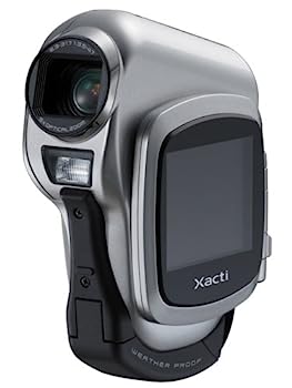 【中古】「非常に良い」SANYO デジタルムービーカメラ Xacti DMX-CA6 シルバー (生活防水)