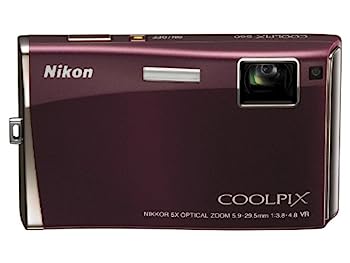 【中古】Nikon デジタルカメラ COOLPIX (クールピクス) S60 ボルドーワインレッド COOLPIXS60BRD|オマツリライフ別館
