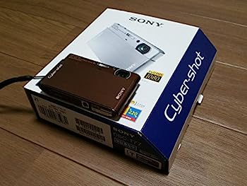 【中古】ソニー SONY デジタルカメラ Cybershot T77 (1010万画素/光学x4/3.0型タッチパネル液晶) ブラウン DSC-T77/T|オマツリライフ別館