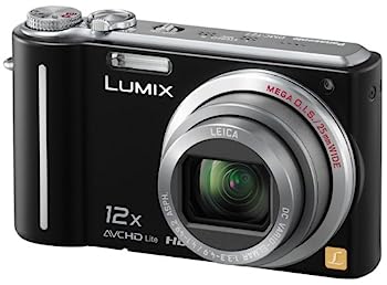 【中古】（人並み外れたに好いたらしい）パナソニック デジタル写真機 LUMIX (ルミックス) TZ7 黒いこと DMC-TZ7-K