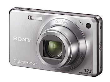 【中古】ソニー SONY デジタル写真機 Cybershot W270 (1210万絵素/光学x5/デジタルx8/しろがね色) DSC-W270/S