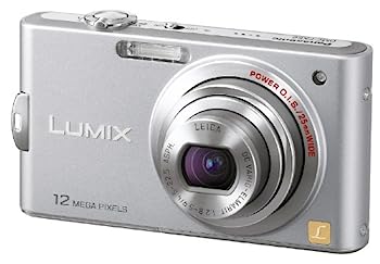 【中古】「非常に良い」パナソニック デジタルカメラ LUMIX (ルミックス) FX60 プレシャスシルバー DMC-FX60-S|オマツリライフ別館