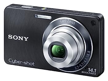【中古】ソニー SONY デジタル写真機 Cybershot W350 黒いこと DSC-W350/B