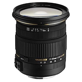 【中古】「未当て嵌める品」SIGMA 標準尺度望遠レンズ 17-50粍 F2.8 EX DC os HSM シグマ用 APS-C専用 583569