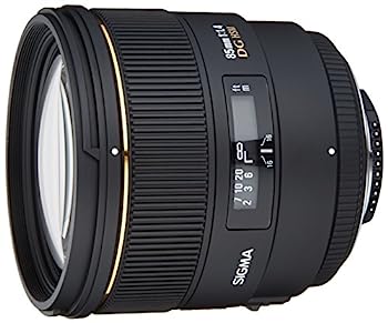 【中古】SIGMA 単焦点中望遠レンズ 85mm F1.4 EX DG HSM ニコン用 フルサイズ対応 320553