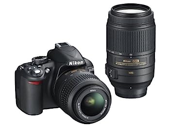 【中古】「非常に良い」Nikon デジタル一眼レフカメラ D3100 ダブルズームキット D3100WZ