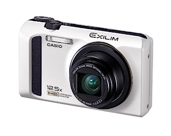【中古】「ほぼ新品」CASIO デジタルカメラ EXILIM ホワイト EX-ZR100WE 44,640円