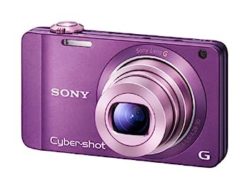 【中古】ソニー SONY デジタルカメラ Cybershot WX10 1620万画素CMOS 光学ｘ7 バイオレット DSC-WX10/V｜オマツリライフ別館