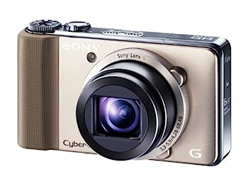 【中古】ソニー SONY デジタルスチルカメラ Cybershot HX9V 1620万絵素CMOS 光学x16 ゴールド DSC-HX9V/N
