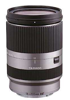 【中古】（非常に良い）TAMRON 高倍率ズームレンズ 18-200mm F3.5-6.3 DiIII VC ソニーEマウント用 ミラーレスカメラ NEX専用 シルバー B011SE-シルバー｜オマツリライフ別館