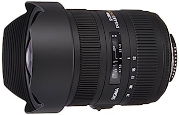 【中古】「ほぼ新品」Sigma 12粍 - 24粍 f/4.5-5.6 広角望遠レンズ Nikon F用 (204-306)
