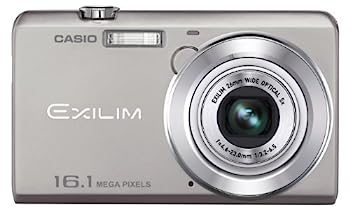 【中古】CASIO デジタル写真機 EXILIM EX-ZS12 しろがね色 EX-ZS12SR