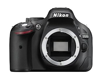 【中古】(非常に良い)Nikon デジタル一眼レフカメラ D5200 ボディー ブラック D5200BK|オマツリライフ別館