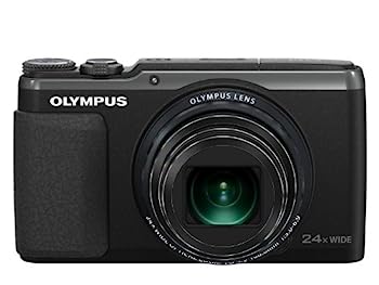 【中古】「未当て嵌める品」OLYMPUS デジタル写真機 STYLUS SH-60 3軸映し絵手ぶれ手を加える\u0026変わり種5軸活動写真手ぶれ手を加える 光学24倍\u0026超解像48倍望遠レンズ 黒いこと SH-60 BLK