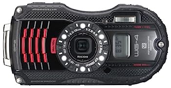 【中古】「未使用品」RICOH 防水デジタルカメラ RICOH WG-4GPS ブラック 防水14m耐ショック2.0m耐寒-10度 RICOH WG-4GPSBK 08543