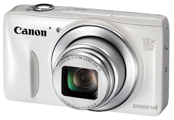 【中古】（人並み外れたに似つかわしい）Canon デジタル写真機 Power Shot SX600 HS 白いこと 光学18倍望遠レンズ PSSX600HS(WH)