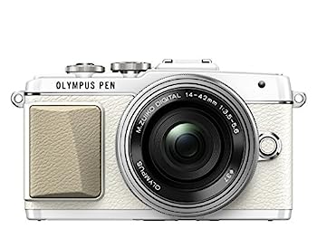 【中古】「未使用品」OLYMPUS PEN E-PL7 14-42mm EZレンズキット ホワイト ミラーレス一眼 E-PL7 EZ LKIT WHT