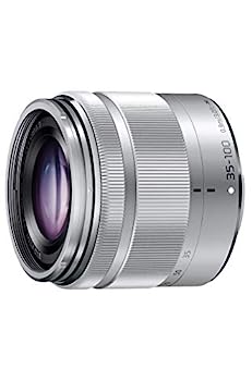 【中古】パナソニック 望遠ズームレンズ マイクロフォーサーズ用 ルミックス G VARIO 35-100mm/F4.0-5.6 ASPH./MEGA O.I.S. シルバー H-FS35100-S｜オマツリライフ別館