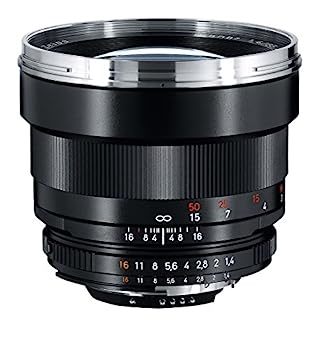 【中古】「ほぼ新品」Carl Zeiss 単興味の中心水晶体 PLANART1.4/85BKZF2N 黒いこと 822948