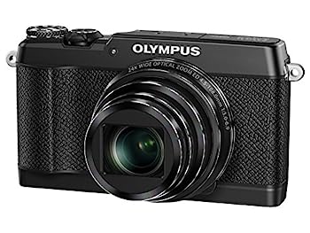 【中古】（人並み外れたに似つかわしい）OLYMPUS コンパクトデジタルカメラ STYLUS SH-3 黒いこと 光学式5軸手ぶれ手を加える 光学24倍\u0026超解像48倍望遠レンズ SH-3 BLK