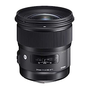 【中古】「未当て嵌める品」SIGMA 単興味の中心広角水晶体 24粍 F1.4 DG HSM | Art A015 SONY-Eマウント用 鏡鑑受け答え(フルサイズ)専用