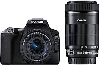 【中古】「未使用品」Canon デジタル一眼レフカメラ EOS Kiss X10 ダブルズームキット ブラック EOSKISSX10BK-WKIT