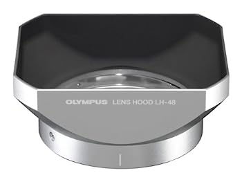 【中古】「未当て嵌める品」OLYMPUS メタルレンズフード M.ZUIKO DIGITAL ED 12粍 F2.0用 LH-48