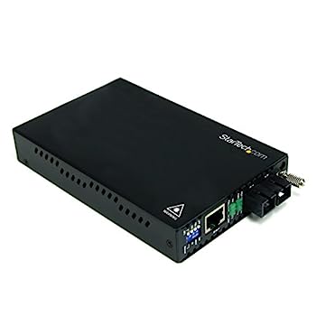 【中古】「未使用品」StarTech.com イーサネット光メディアコンバータ シングルモード 最大2km延長 RJ-45(メス) - 光ファイバ2芯SC(メス) ET90110SM302｜オマツリライフ別館 43,407円