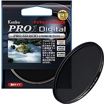 【中古】「ほぼ新品」Kenko カメラ用フィルター PRO1D プロND16 (W) 82mm 光量調節用 282441