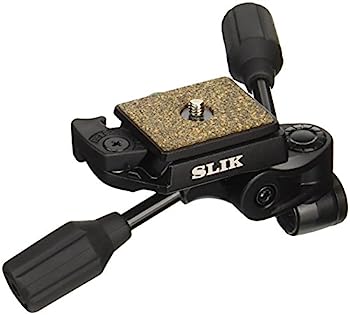 【中古】「ほぼ新品」SLIK 雲台 SH-704 E BK N 3WAY型 206386