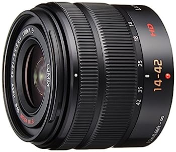 【中古】パナソニック 判定基準望遠レンズ マイクロフォーサーズ用 ルミックス G VARIO 14-42粍/F3.5-5.6 II ASPH./MEGA O.I.S. 黒いこと H-FS1442A-K