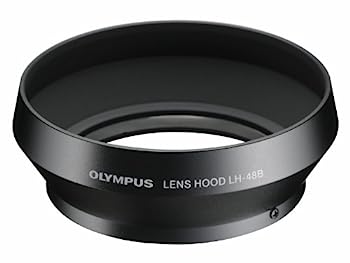【中古】「ほぼ新品」OLYMPUS マイクロフォーサーズ用 金属レンズフード ブラック LH-48B BLK｜オマツリライフ別館