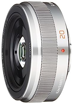 【中古】「未使用品」パナソニック 単焦点レンズ マイクロフォーサーズ用 ルミックス G 20mm/F1.7 II ASPH. シルバー H-H020A-S