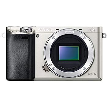 【中古】（非常に良い）ソニー ミラーレス一眼 α6000 ボディ シルバー ILCE-6000 S