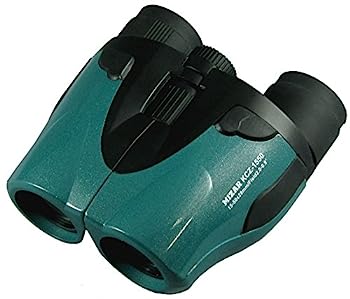 【中古】「未使用品」MIZAR 双眼鏡 ズーム 28mm 口径 ポロプリズム式 グリーン KCZ-1550