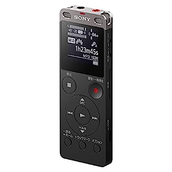 【中古】ソニー ステレオICレコーダー FMチューナー付 8GB ブラック ICD-UX565F/B｜オマツリライフ別館