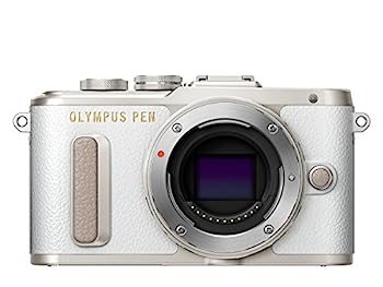 【中古】(非常に良い)OLYMPUS ミラーレス一眼 E-PL8 ボディー ホワイト