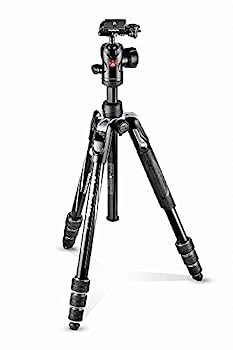 【中古】「未使用品」ヴァイテックイメージング Manfrotto 三脚 Befreeアドバンス アルミ 4段 自由雲台 ツイストロック式T三脚キット ブラック 全伸高150cm 縮長40cm