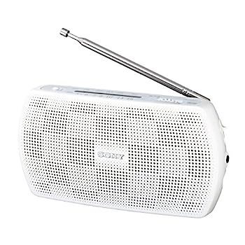 【中古】ソニー 携帯型ラジオ受信機 SRF-19 : 広広としたFM相応う FM/AM 白いこと SRF-19 W TV・オーディオ・カメラ-オーディオ